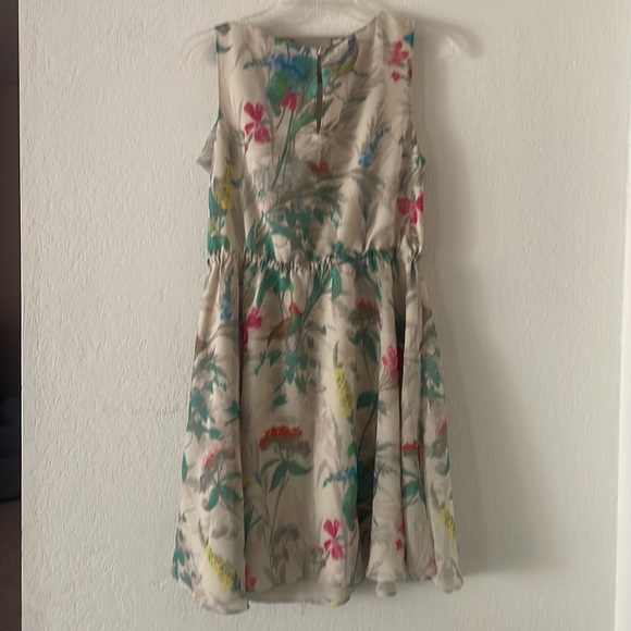 Ted Baker floral printed ruffle top dress - Picture 9 of 15
